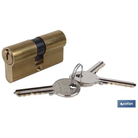 CILINDRO DE NÍQUEL MATE 45/45 - LEVA CORTA