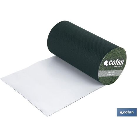 Cinta de unión para césped artificial una cara 15 cm x 5 m verde