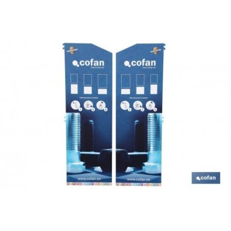 LATERALES PARA EXPOSITOR GONDOLA 400 x 1450 MM (2 PIEZAS) (1/3)