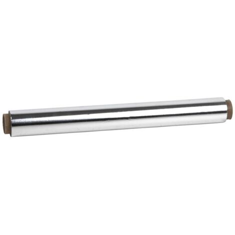 Papel de aluminio doméstico 30m con estuche de corte