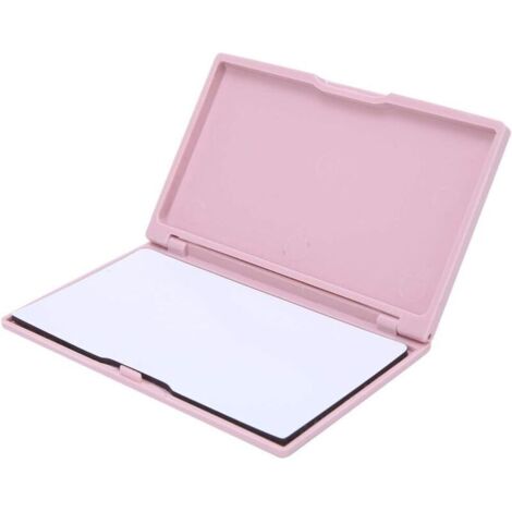 Magnetische Nadelbox, tragbares magnetisches Etui für Nähnadeln, magnetisches Nadelaufbewahrungsetui, rechteckiger magnetischer Nadelhalter für Kreuzstich (1/4)