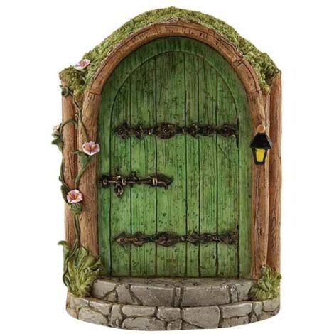 Porte e finestre delle fate per alberi in miniatura, giardini delle fate, accessori per decorazioni da esterno, arte da giardino, sculture, accessori decorativi (1/5)
