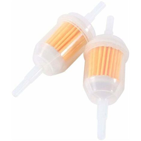 Motorcycle diesel fuel filter for inline gasoline carburetors with 6 or 8 mm tubular filter (1/5)