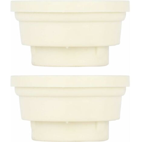 Pool Ladder Rubber Caps, Set of 2, Escalator Rubber Caps, Replacement Ladder Parts, Suitable for Pool Ladders (1/5)