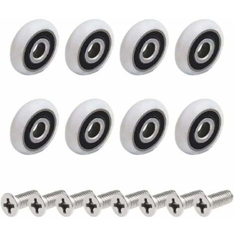 shower door rollers (25mm M5 screw) (1/5)