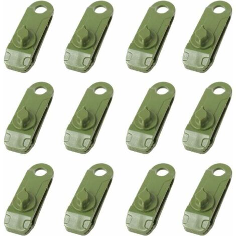 Tarpaulin clips, plastic tent clips, small eyelet clips for awnings, sun sails for the garden, outdoor activities