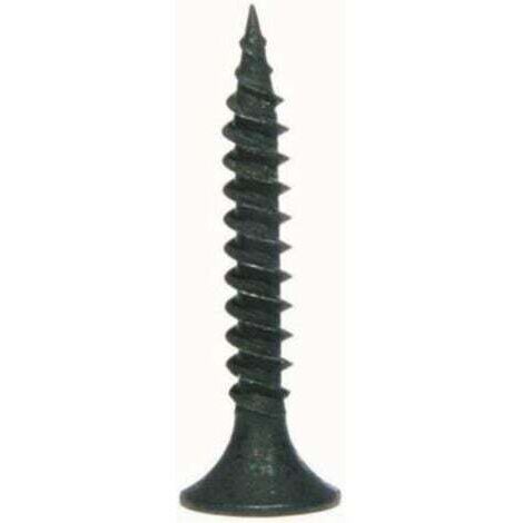 Black plasterboard screws in strip shape, UNIVERSAL, 3.5 x 25 mm, box of 1000 pieces