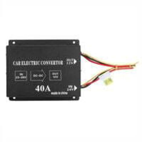 Jeffergarden Car/Truck 40A 480W DC 24V to 12V Voltage Reducer Converter (1/5)