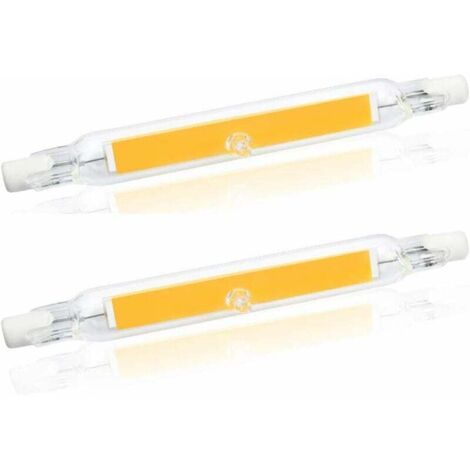 5W R7S 78MM J78 COB Filament LED Bulb, 500 Lumens, 360° Beam Angle, Equivalent to 30W, 48W or 50W Halogen Bulbs, Ideal for Home, Kitchen, Living Room, Balcony, Office, etc. (2 Pack, Cool White 6000K)  (1/5)