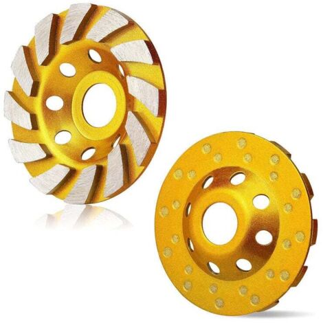 Diamond grinding wheel, 125 x 22.2 mm, universal for grinding concrete, stone, granite, screed and masonry. (1/5)
