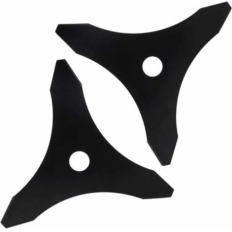 Ahlsen 3-tooth universal brush cutter blade for mowing and maintaining green and fresh undergrowth for Stihl, Husqvarna, Mitox, Echo, Kawasaki and other machines (1/5)