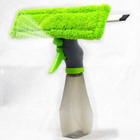 Green – 1-piece set: windshield wiper, spray bottle, double wiper for car windows (1/5)