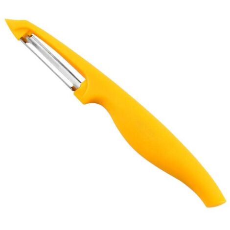 Professional potato peeler, potato peeler, peeler with serrated stainless steel blade and ergonomic non-slip handle for vegetables, carrots, tomatoes, oranges