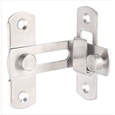 piece 90° right angle door bolt, downward opening (L) (1/5)