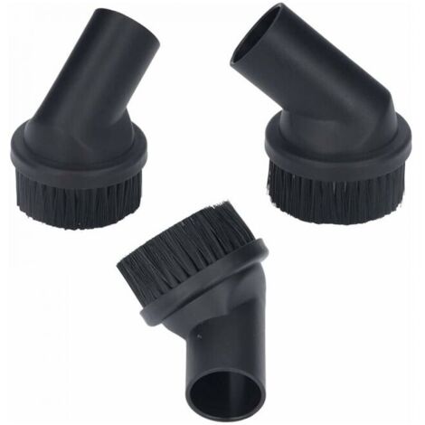 3 Pcs Round Vacuum Cleaner Brush Set, 35mm Inner Diameter, Round Dust Brush, Vacuum Cleaner Accessory for Cleaning Sofa Crevices (1/5)
