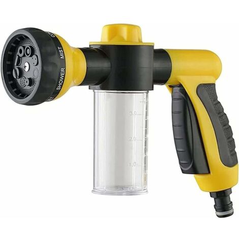 Garden Hose Spray Gun - High Pressure Garden Hose Attachment with Re (1/5)