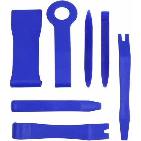 7-Piece/Set Auto Removal Pry & Dash Door Install Panel Tool Audio Tirm Car Interior Accessories Car Bumper Sticker Anime (1/5)