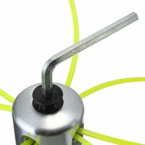 Universal Aluminum Grass Trimmer Line Nylon Spool Garden Lawn Mower Assembly