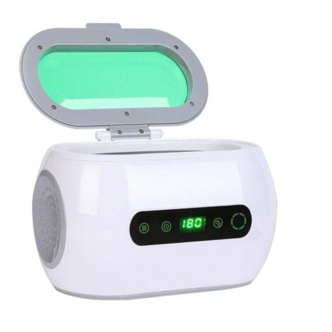 Professional Ultrasonic Cleaner 600ml, Cleaning Device for Glasses, Watches, Jewelry, Dentures, Utensils