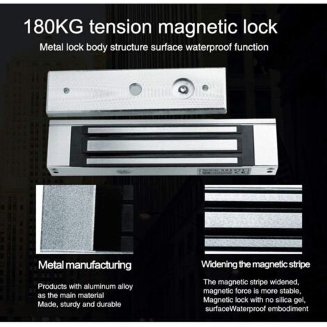 Waterproof Magnetic Electric Lock 180 Kg 350LBS Electromagnetic Lock waterproof-magnetic-electric-lock-180-kg-350lbs-electromagnetic-lock