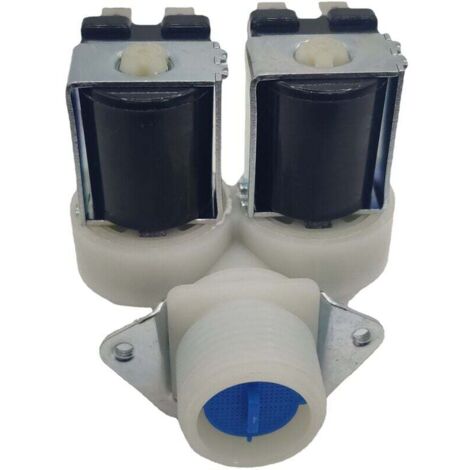 Two-Way Solenoid Valve - For Washing Machines, Automatic Washing Machine Inlet Valve, Dishwasher Solenoid Valve, European Drum Accessories (G3/4)