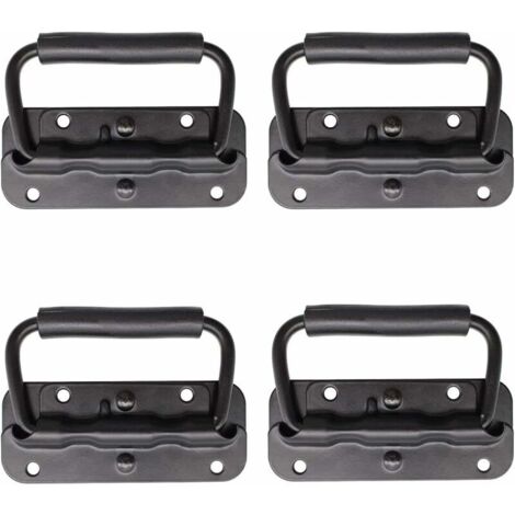4-Piece Flight Case Handle, Spring Loaded Toolbox Handle, Spring Loaded ...
