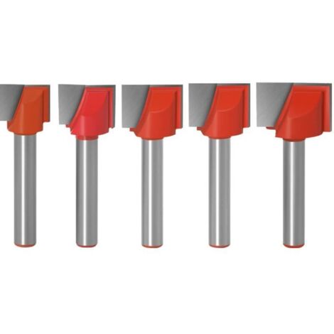 6mm Shank Router Bit Set, Straight Grooving Bits, Hard Surface Bits, Woodworking Planer Bit, Joinery Bits (13mm/15mm/16mm/18mm/20mm) (1/5)