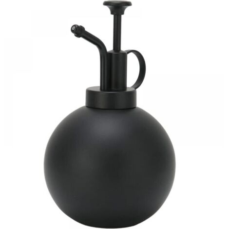 (Black) Small Houseplant Watering Can, 500ml Stainless Steel Watering Can, Vintage Hand Sprayer, Garden Balcony Accessory (1/5)