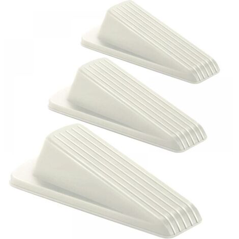 Floor Door Stops, Door Gap Stops, Rubber Door Wedges, Heavy Duty Stackable Door Stops for Carpeted Doors (1/5)