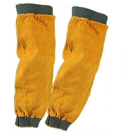 Warm, two-piece gardening suit, resistant to 300°C (572°F), made of thorn-resistant leather with long cuffs and protection from heat and sweat splashes. (1/5)