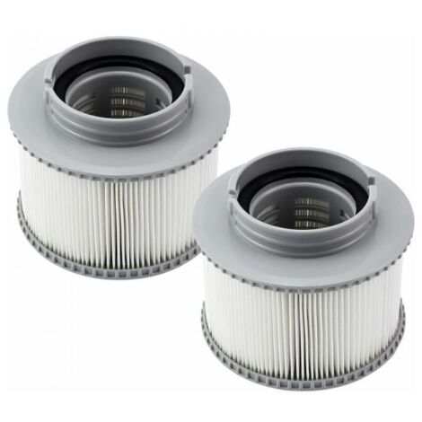 Replacement Filter for MSpa FD2089, Compatible with all current MSpa filter cartridges and inflatable hot tubs (upgraded version), 2-pack (1/5)