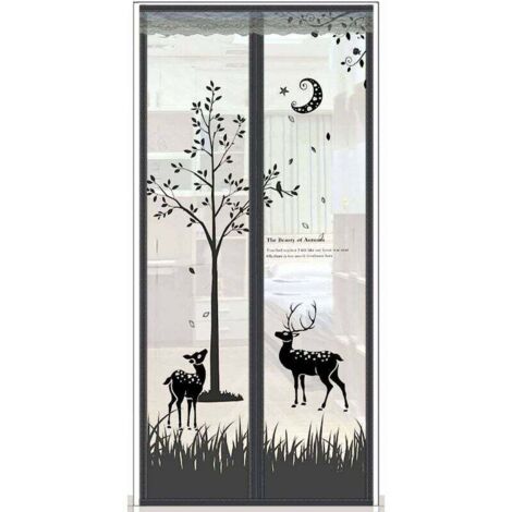 Magnetic Fly Screen Door, Self-closing, 90x200cm (35x79 inches) (1/5)