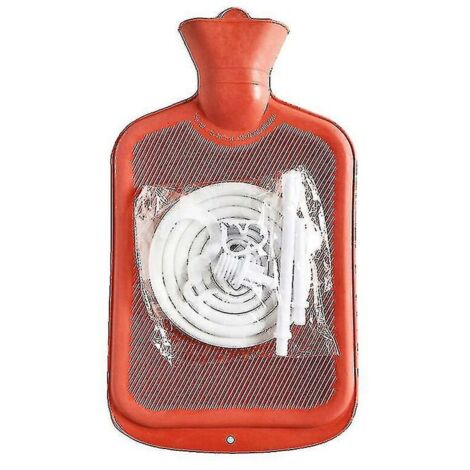 Colon Cleansing Enema Bag with Hose, Water Bottle, Shower Rinse, and Adult Home Enema Kit (1/5)