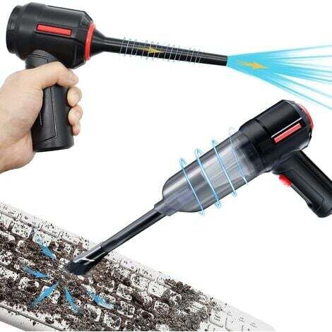3-in-1 Computer Vacuum Cleaner, Compressed Air Blower, Cordless Handheld Vacuum Cleaner, Keyboard Cleaning Kit, Electric Spray Can for PC
