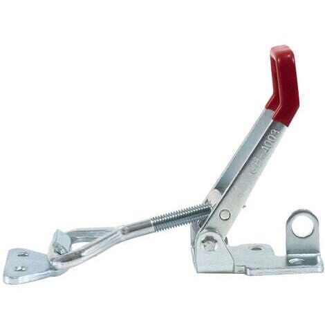 – Robust adjustable toggle clamp with locking hole, 300kg holding force, large pull lock (1/4)