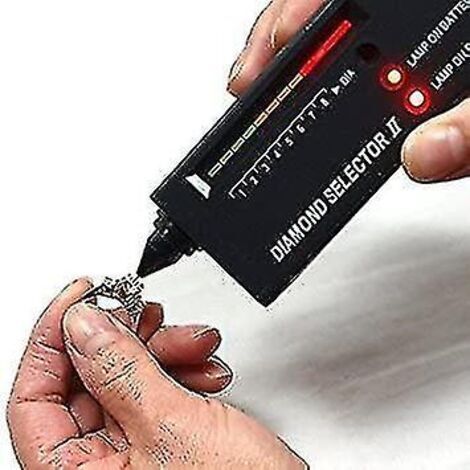 High-precision diamond testing device for professional jewelers (black ...