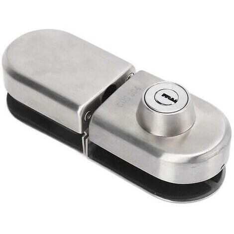 Sliding Glass Door Lock, 1012mm Wide Glass Door Lock Frame, Stainless Steel Accessories