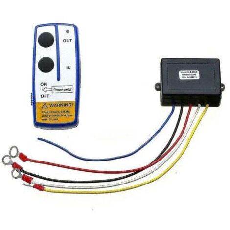 12V Radio Controlled Recovery Winch for Jeep, ATV, SUV, UTV