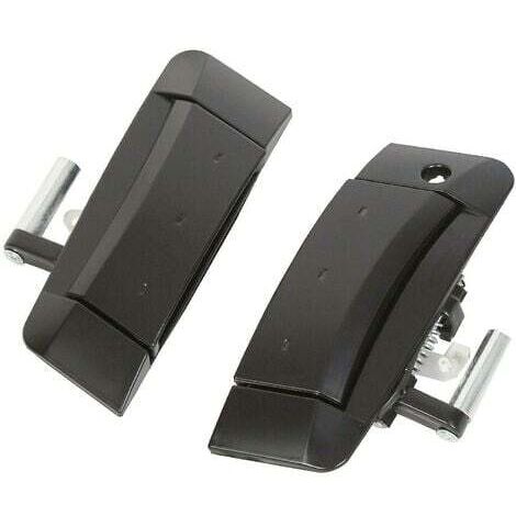 Black Left and Right Outside Door Handles for 2003-2009 350z