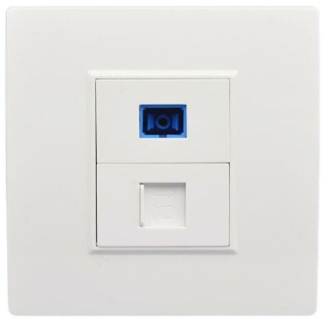 SC fiber optic interface, wall outlet, RJ45 network outlet panel, Connecto1 type (1/5)