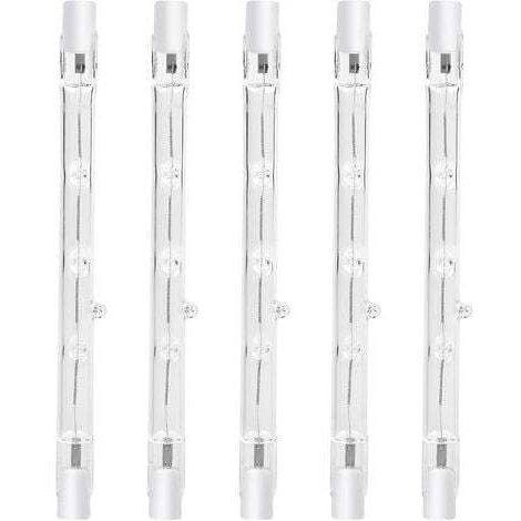 100W 118mm R7s Dimmable Halogen Spotlight Warm White(2800K) R7s Linear 1500lm Spotlight AC 220–240V for Home, Workplace, Security, Floor Lamp, etc. (1/3)