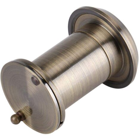 22mm 220° HD Door Viewer with Wide Viewing Angle, Privacy Protection, Robust Anti-Theft Protection, Copper (Bronze) Optical Glass
