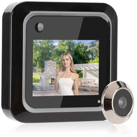 Door Viewer, Battery Operated Door Viewer, 145° Wide Angle HD Security Door Viewer for Apartments