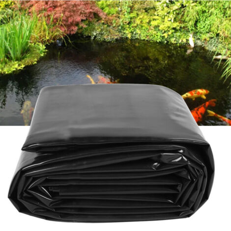 HDPE pond liner, for fish ponds, fountains, water gardens (4x6.1 meters)