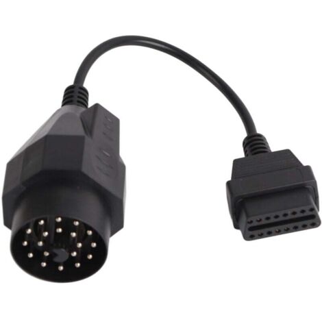 OBD2 20-pin to 16-pin Adapter Connector Scanner Cable for E36 E38 E39 E46 E53 X5 Z3