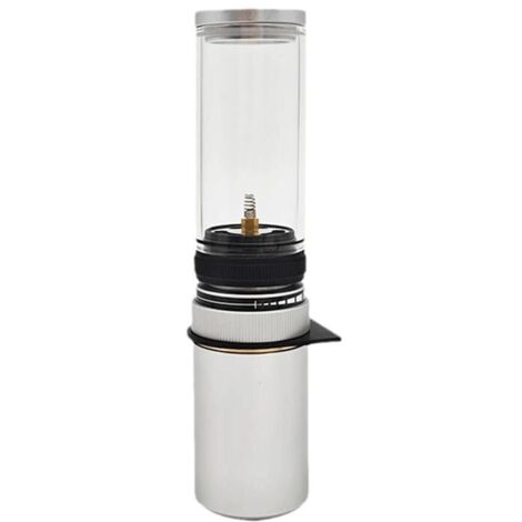 Outdoor gas night light, portable camping light, windproof gas lamp, adjustable gas candle torch, camping accessory