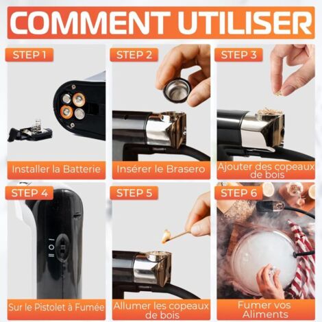 Portable smoker – Cold smoking gun – Portable smoker, professional pipe ...