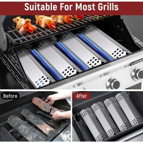 Set of 4 38.1CM Universal Heat Diffusers, Universal Flavorizer Bar ...