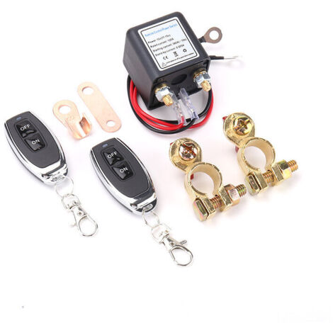 Remote Battery Disconnect Switch, Upgrade Switch for Car Truck, Battery Disconnect Switch, Disconnect Switch (12V 200A) (1/5)