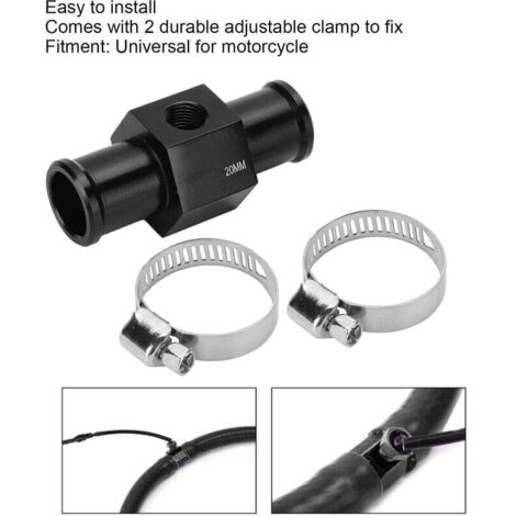 Temperature sensor adapter, Water Temperature Probe Hose Gauge Radiator ...